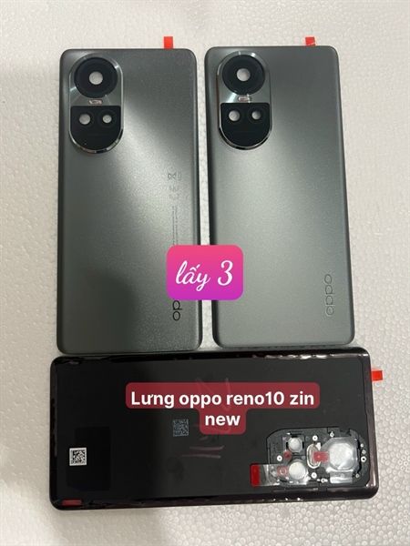 Lưng Oppo Reno 10 Zin Đen(có kc 219k / ko kc 179k)