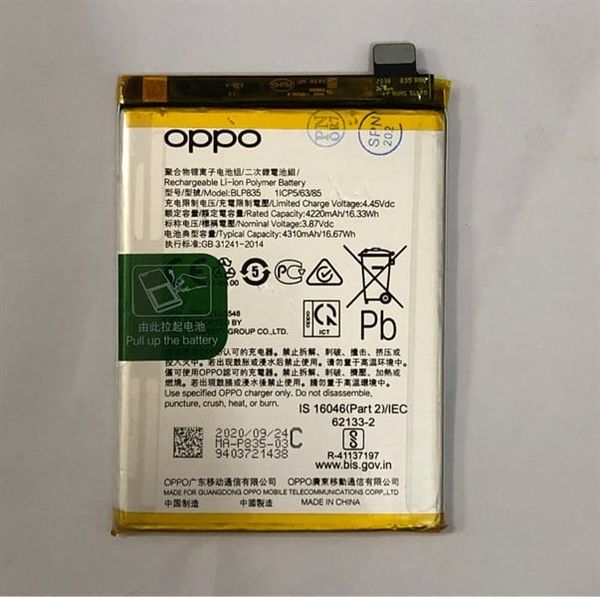 Pin Oppo 835 / A93 5G / A94 Zin