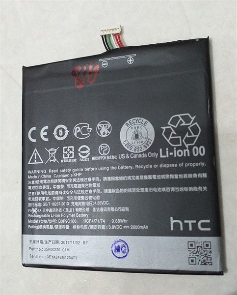 Pin HTC 816 / B2PS5100/ B0P9C100