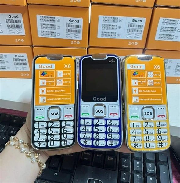 Điện Thoại Người già ICALL X6 4G new