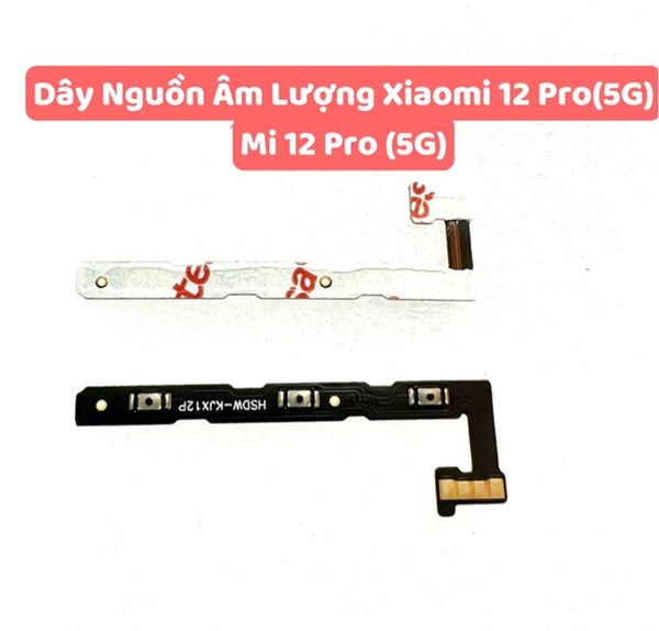 Dây Nút Nguồn + Âm Lượng Xiaomi Mi 12 Pro/ Mi 12 Pro (5G) Zin