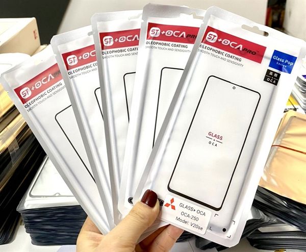 Kính Liền Keo Vivo V20SE Đen