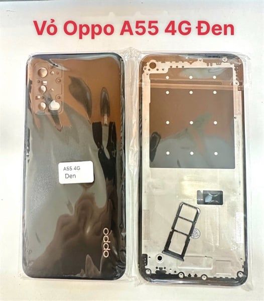 Vỏ Bộ Oppo A55 4G Đen