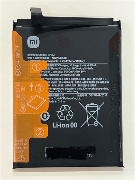 Pin Xiaomi BN5J / Redmi Note 12 5G / Redmi Note 12T Pro / Poco X5 5G 5000mAh