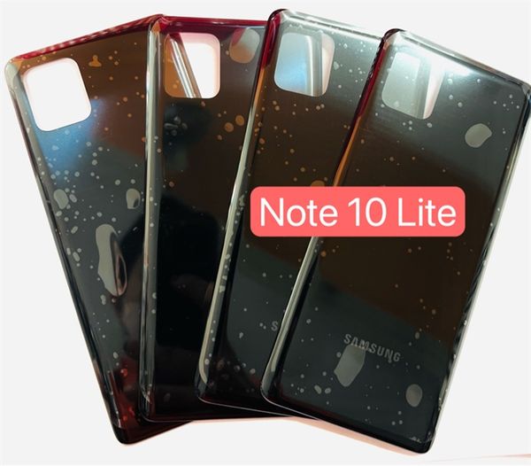 Lưng Samsung Note 10 Lite Đen
