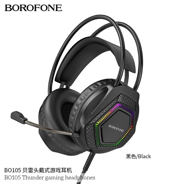 Tai Nghe Chụp Hoco BO 105 Gaming Có Mic