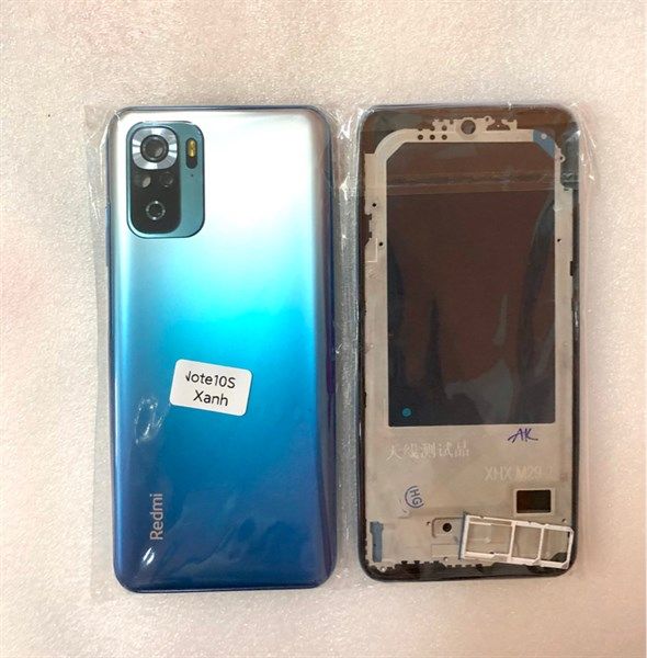 Vỏ Bộ Xiaomi Redmi Note 10S Xanh