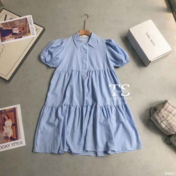  ĐẦM BABYDOLL TAY PHỒNG - D4011 