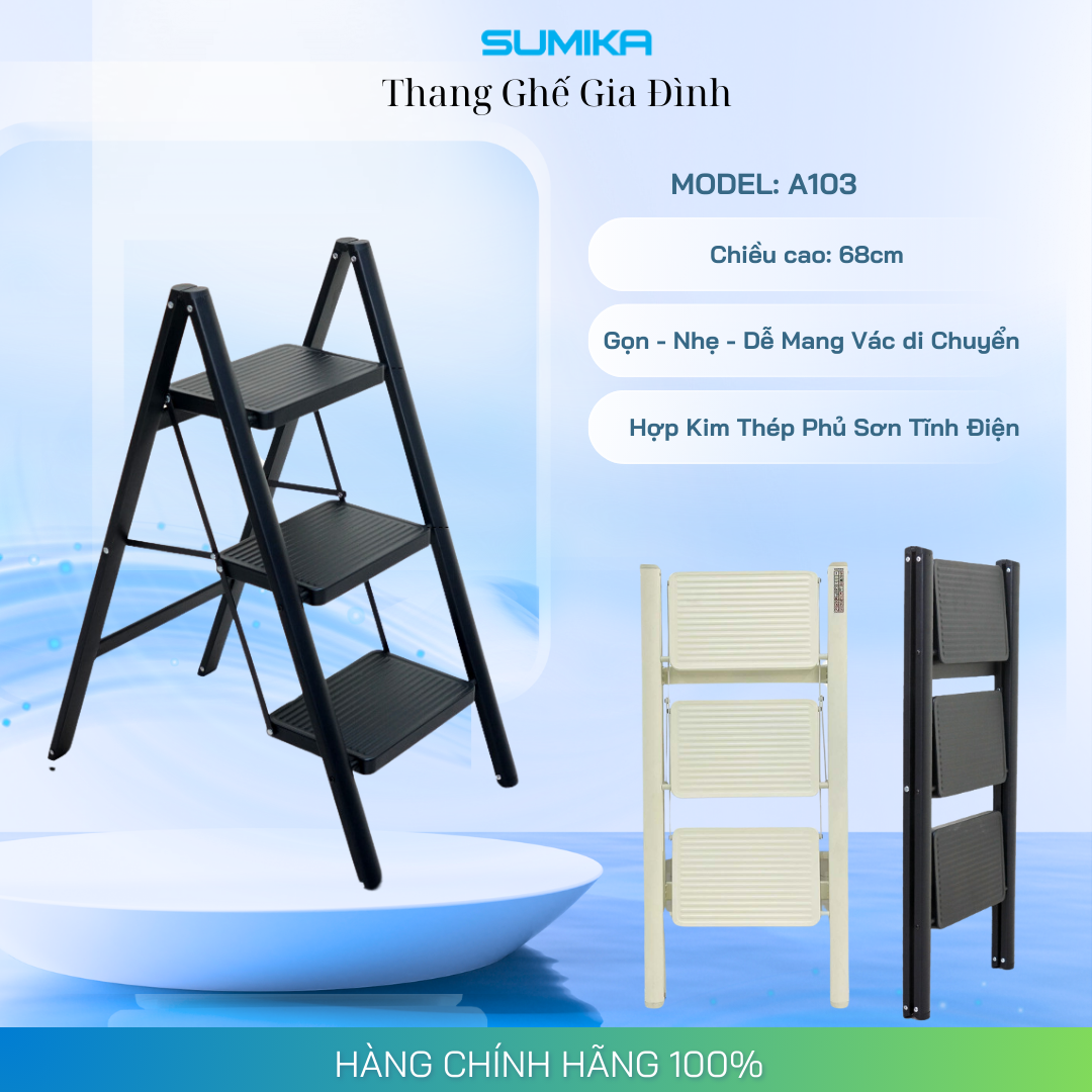 Thang ghế gia đình 3 bậc SUMIKA A103