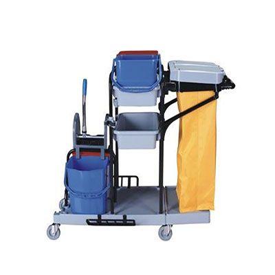 Xe đẩy làm vệ sinh HiClean HC173
