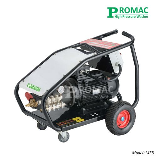 Máy xịt rửa siêu cao áp Promac M58, công suất 15kW, 350 bar