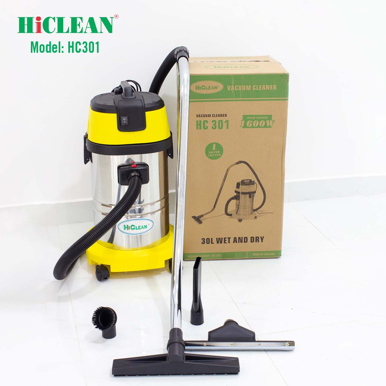 Máy hút bụi hút nước HiClean HC 301