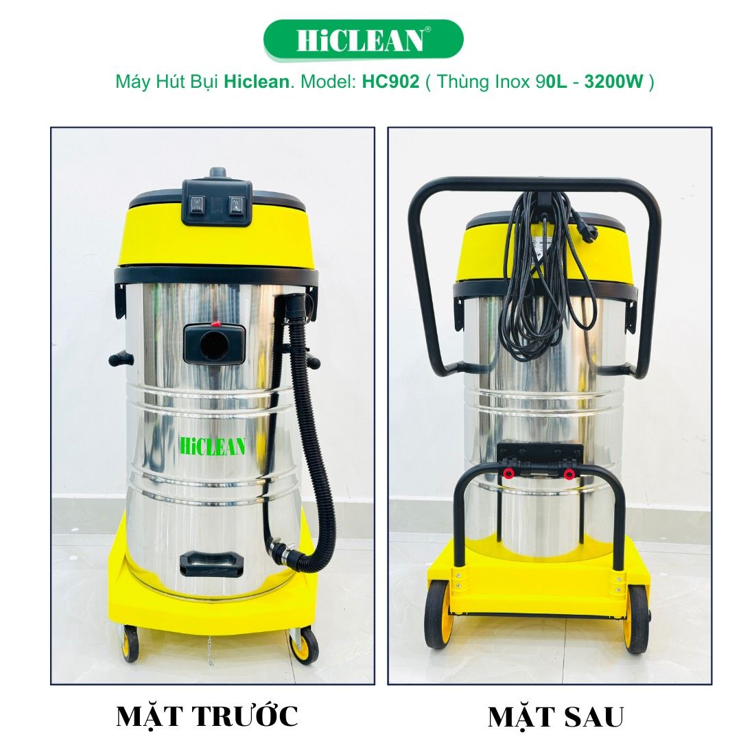 Máy hút bụi công nghiệp HiClean HC902
