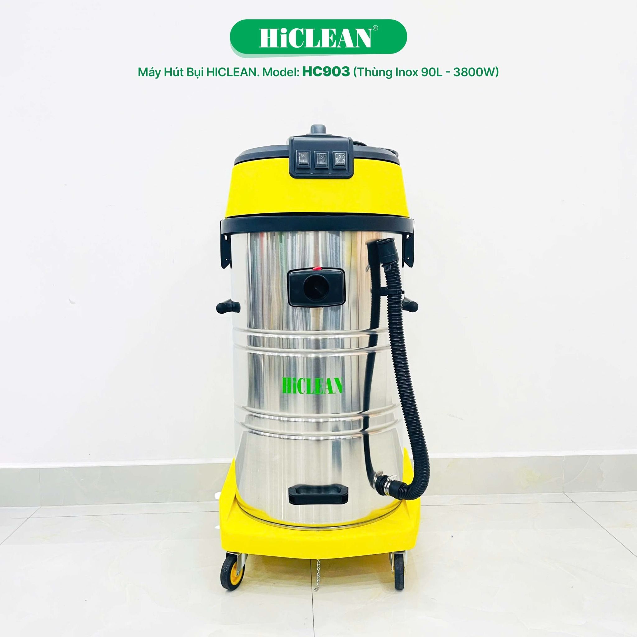 Máy hút bụi công nghiệp HiClean HC903