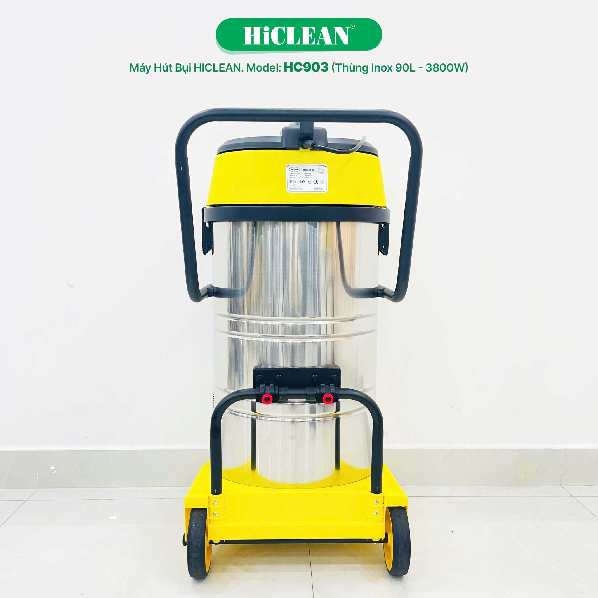 Máy hút bụi công nghiệp HiClean HC903