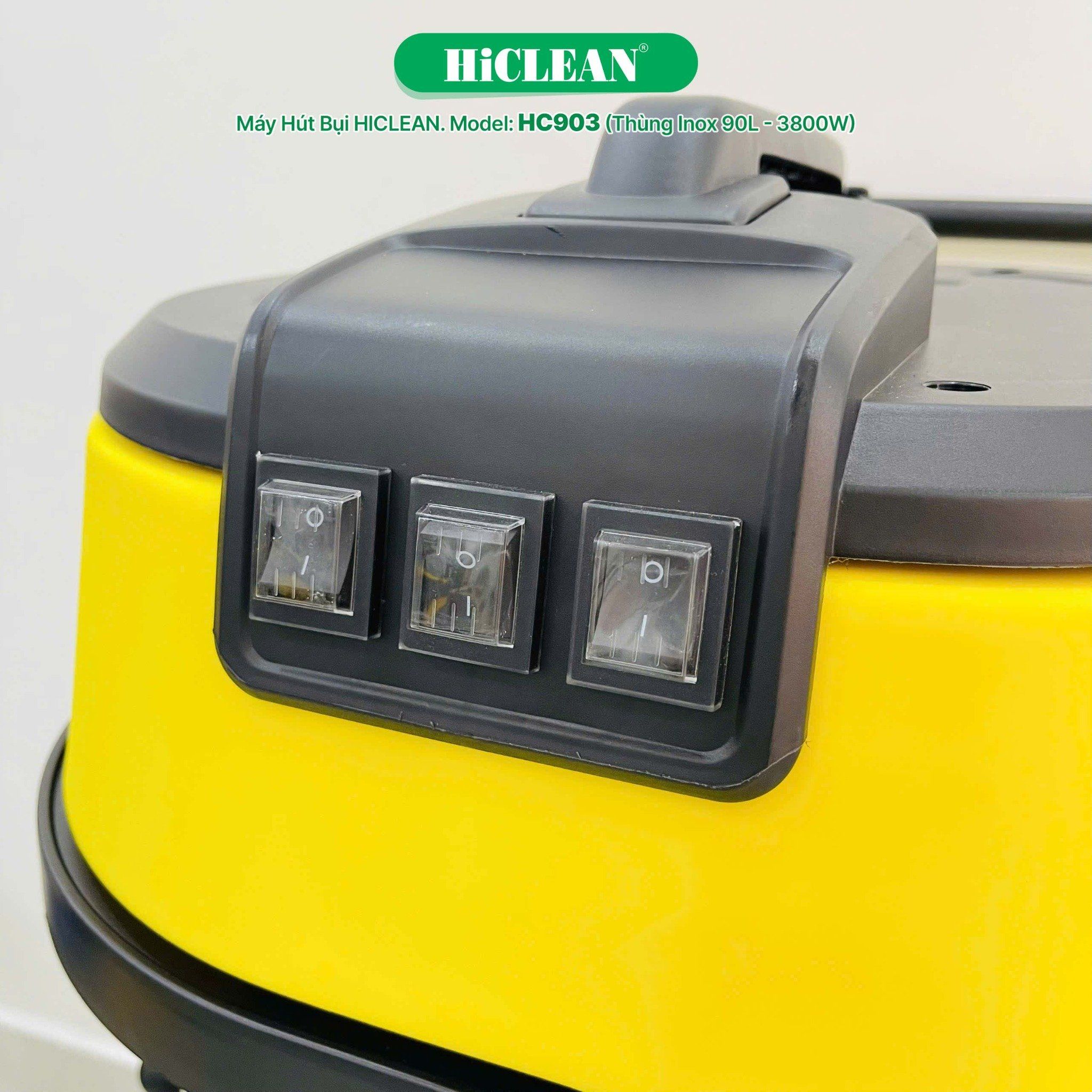 Máy hút bụi công nghiệp HiClean HC903