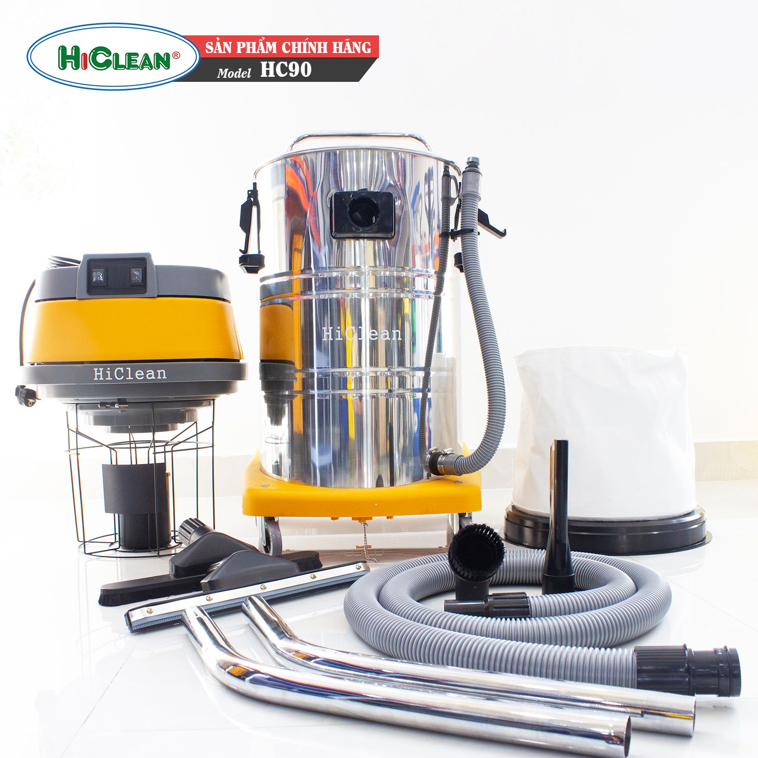 Máy hút bụi công nghiệp HiClean HC90