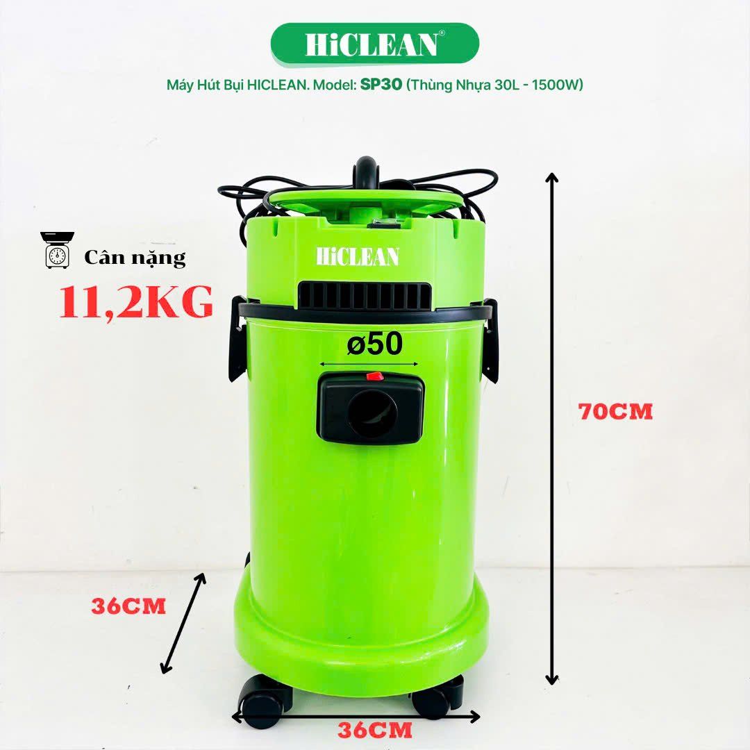 Máy hút bụi công nghiệp HiClean SP30