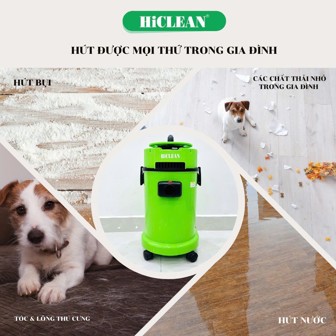Máy hút bụi công nghiệp HiClean SP30