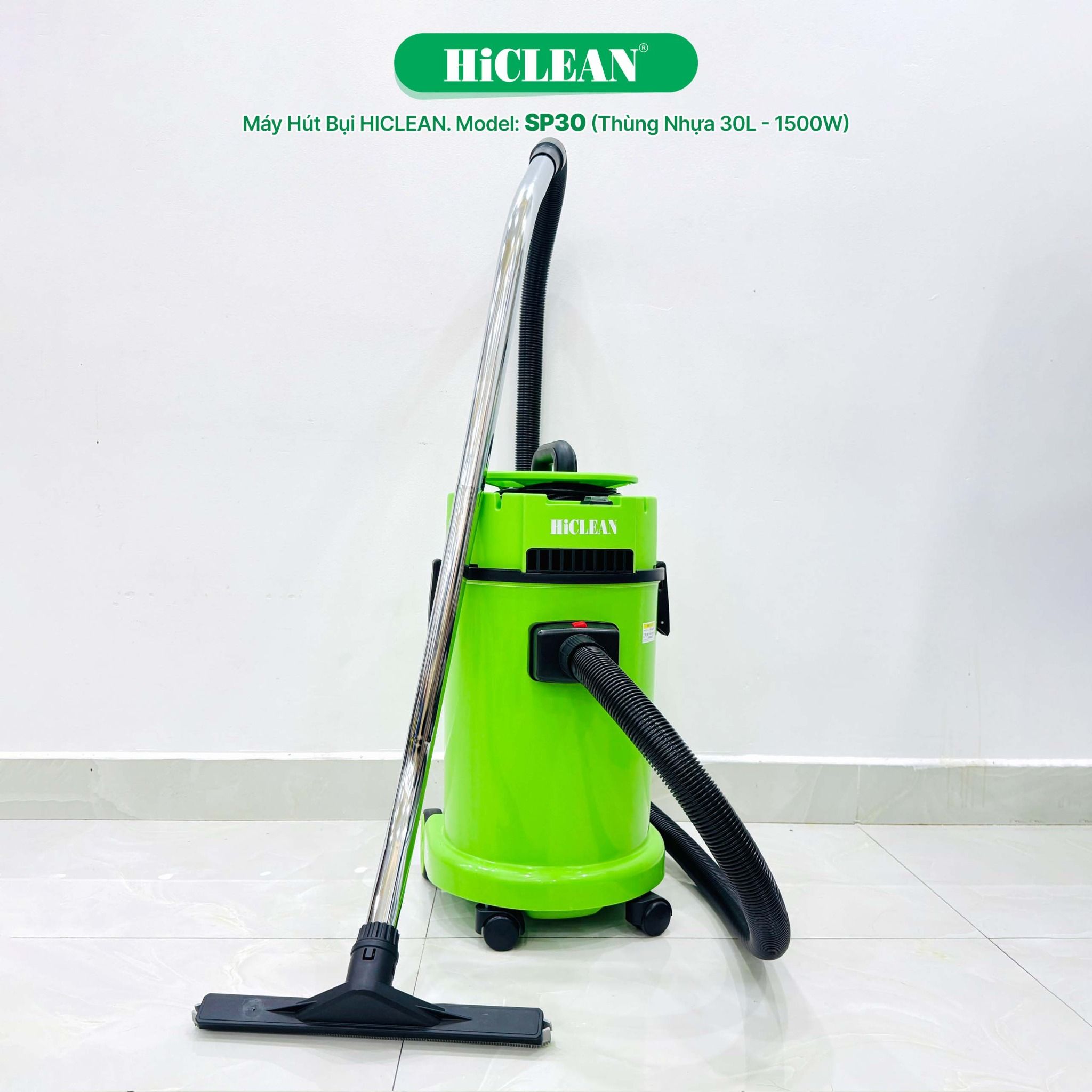 Máy hút bụi công nghiệp HiClean SP30