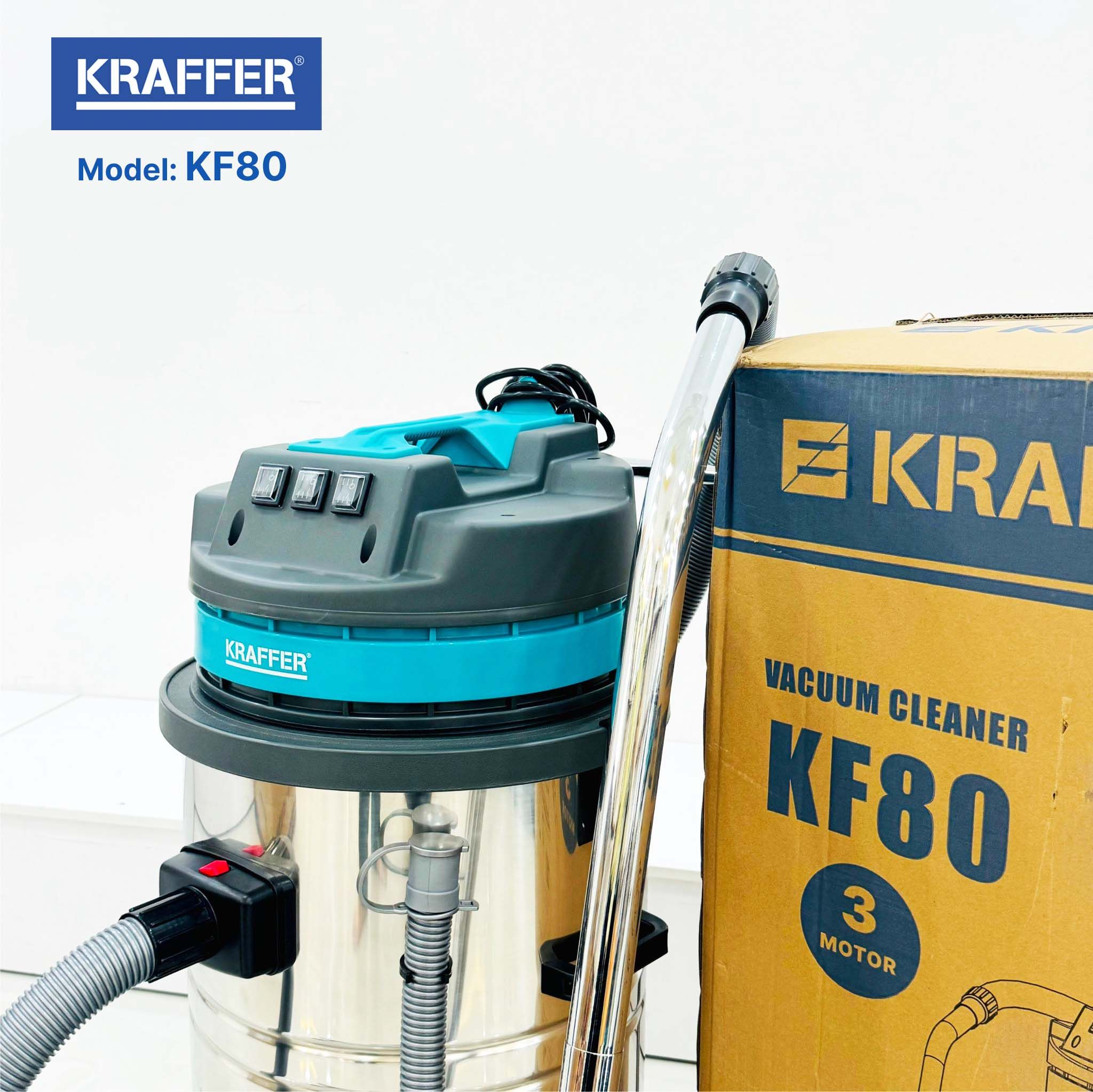 Máy hút bụi công nghiệp Kraffer KF80