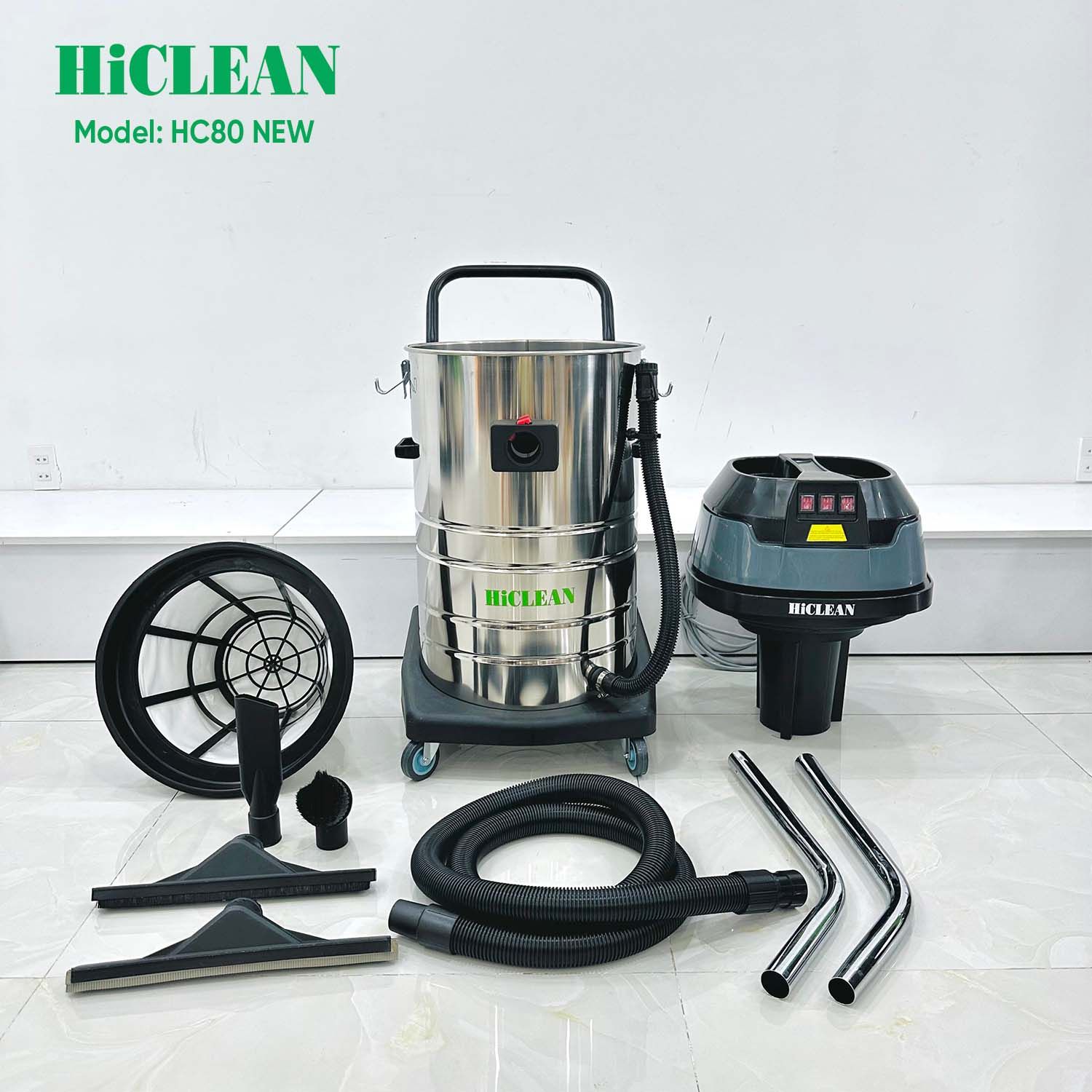 Máy hút bụi nhà xưởng HiClean HC80 NEW