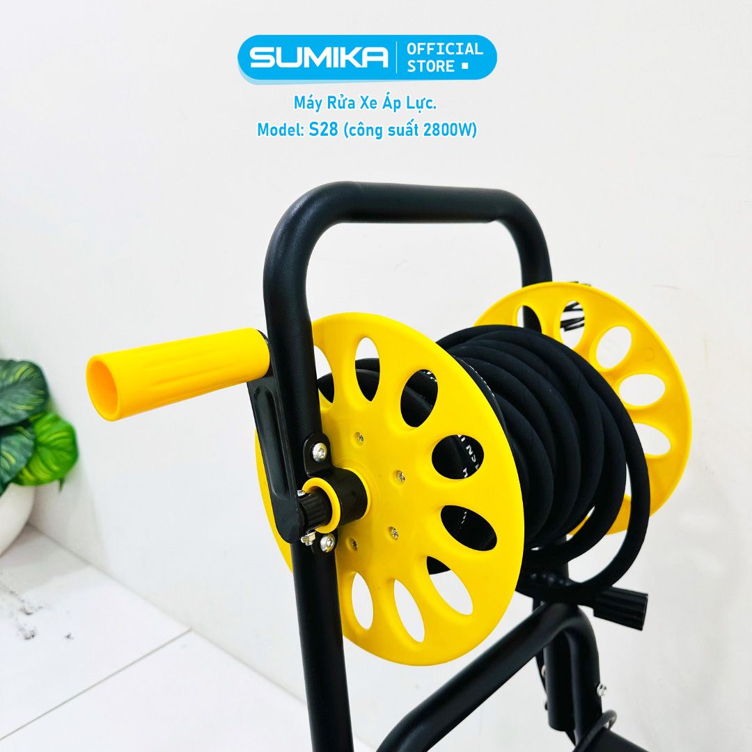 Máy xịt rửa cao áp SUMIKA S28, công suất 2800W