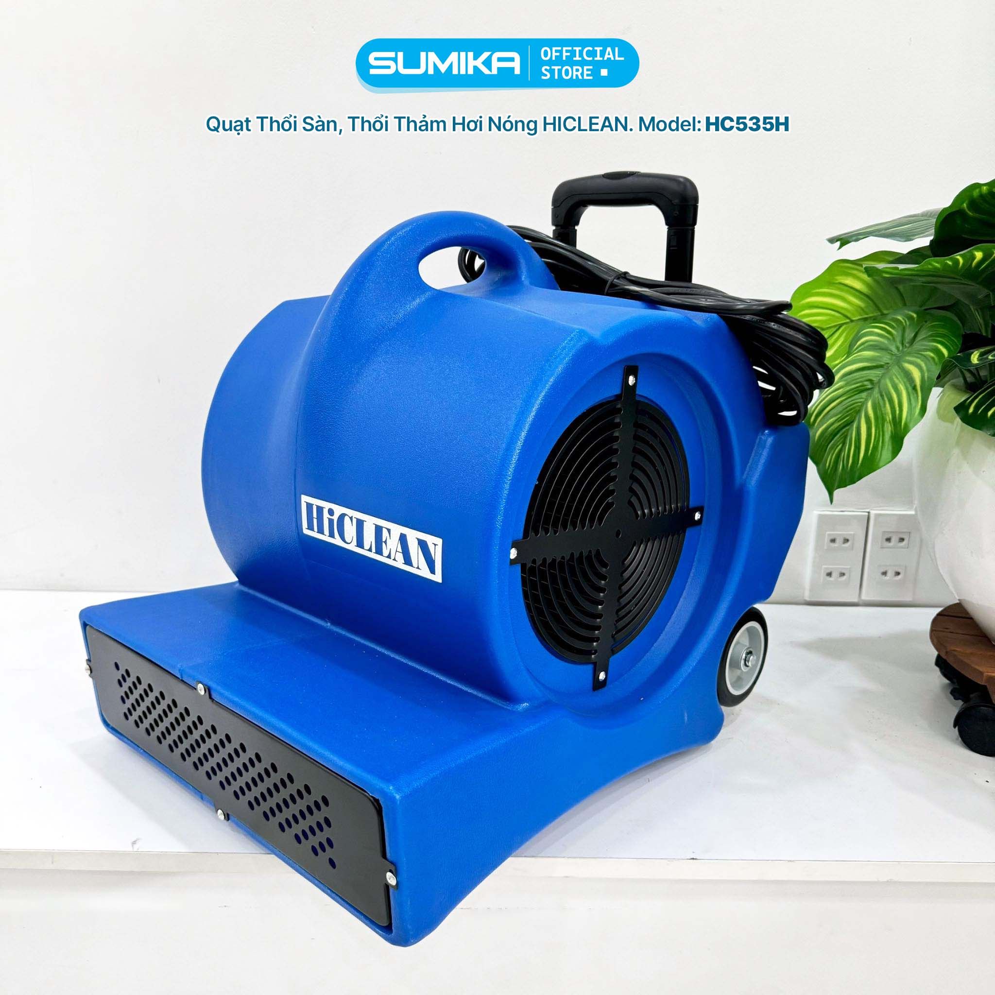 Quạt thổi sàn hơi nóng HiClean HC535H, công suất 2900W
