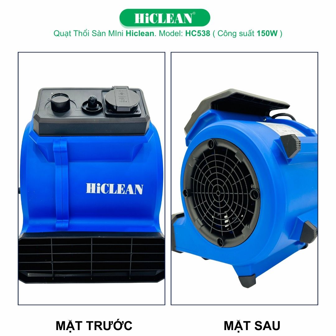 Quạt thổi sàn mini HiClean HC538