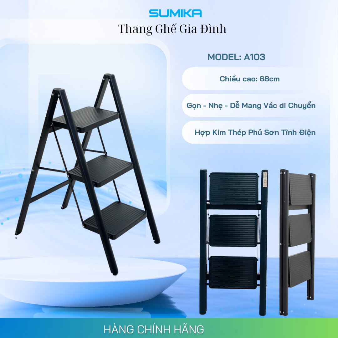 Thang ghế gia đình 3 bậc SUMIKA A103