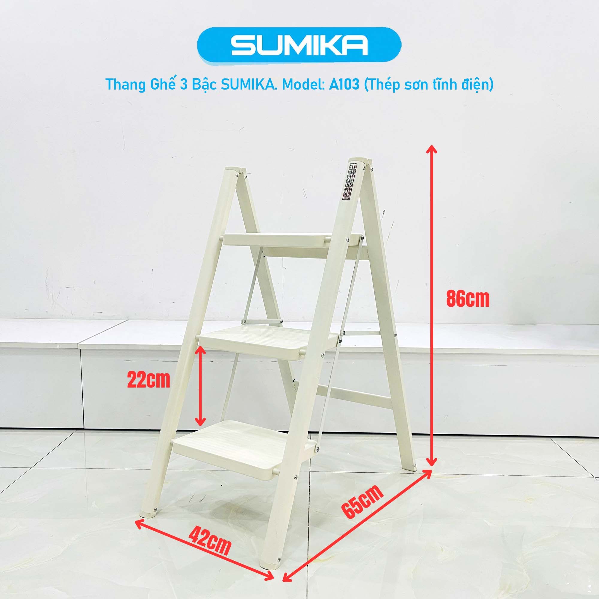 Thang ghế gia đình 3 bậc SUMIKA A103