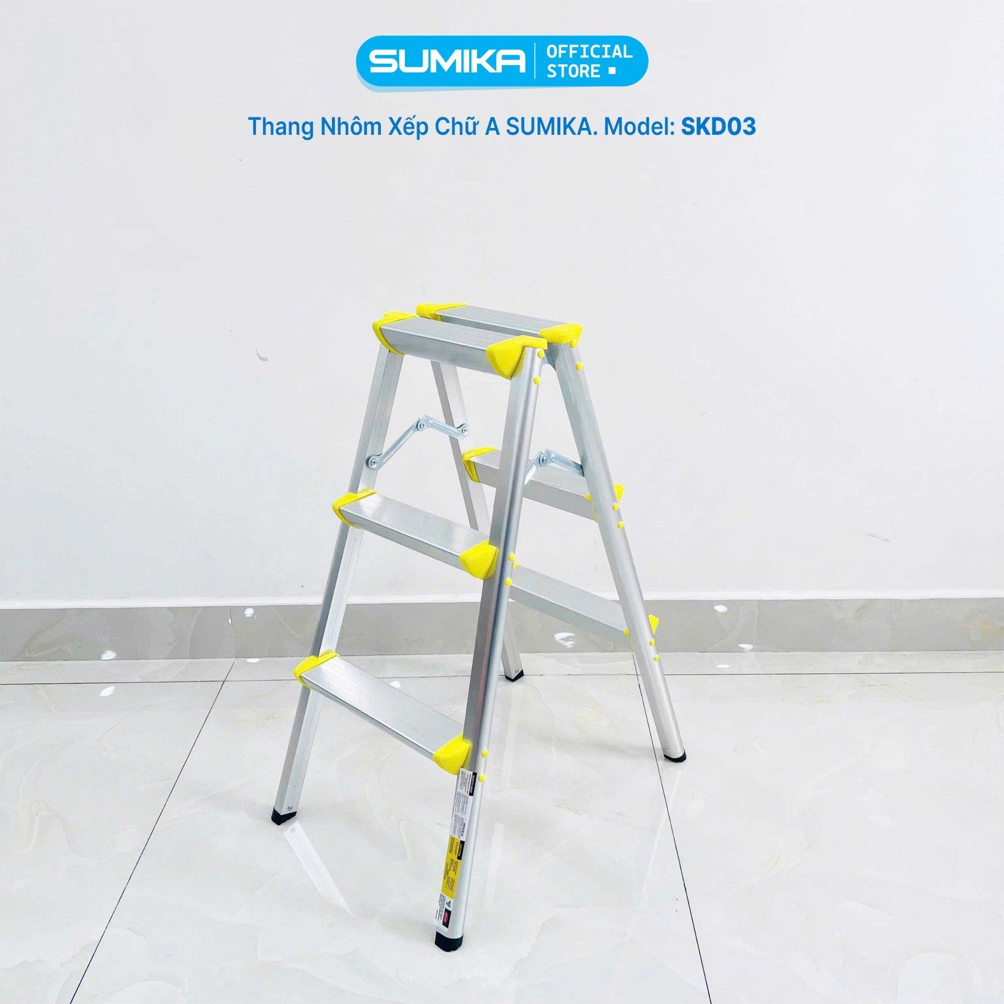 Thang nhôm xếp chữ A SUMIKA SKD03