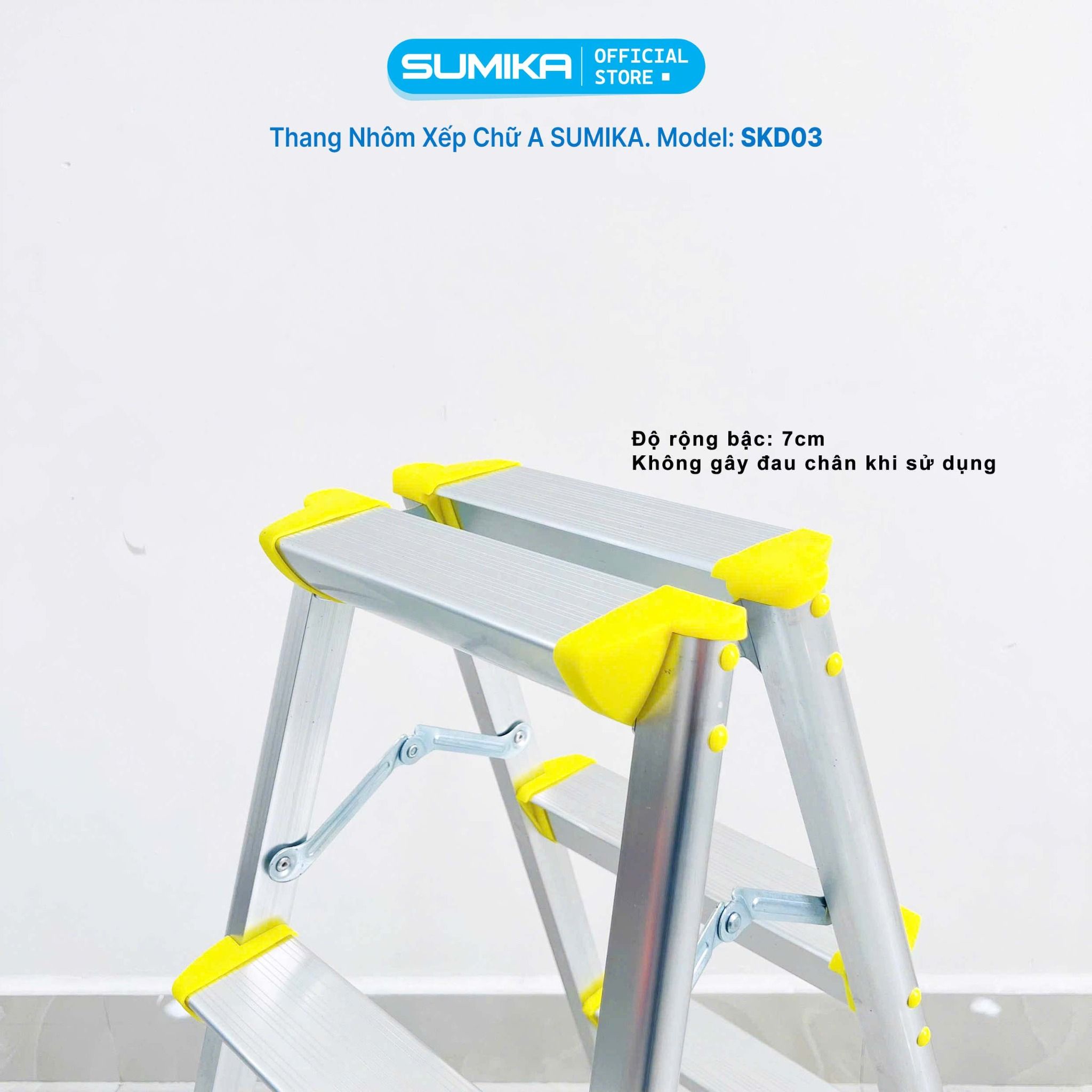 Thang nhôm xếp chữ A SUMIKA SKD03
