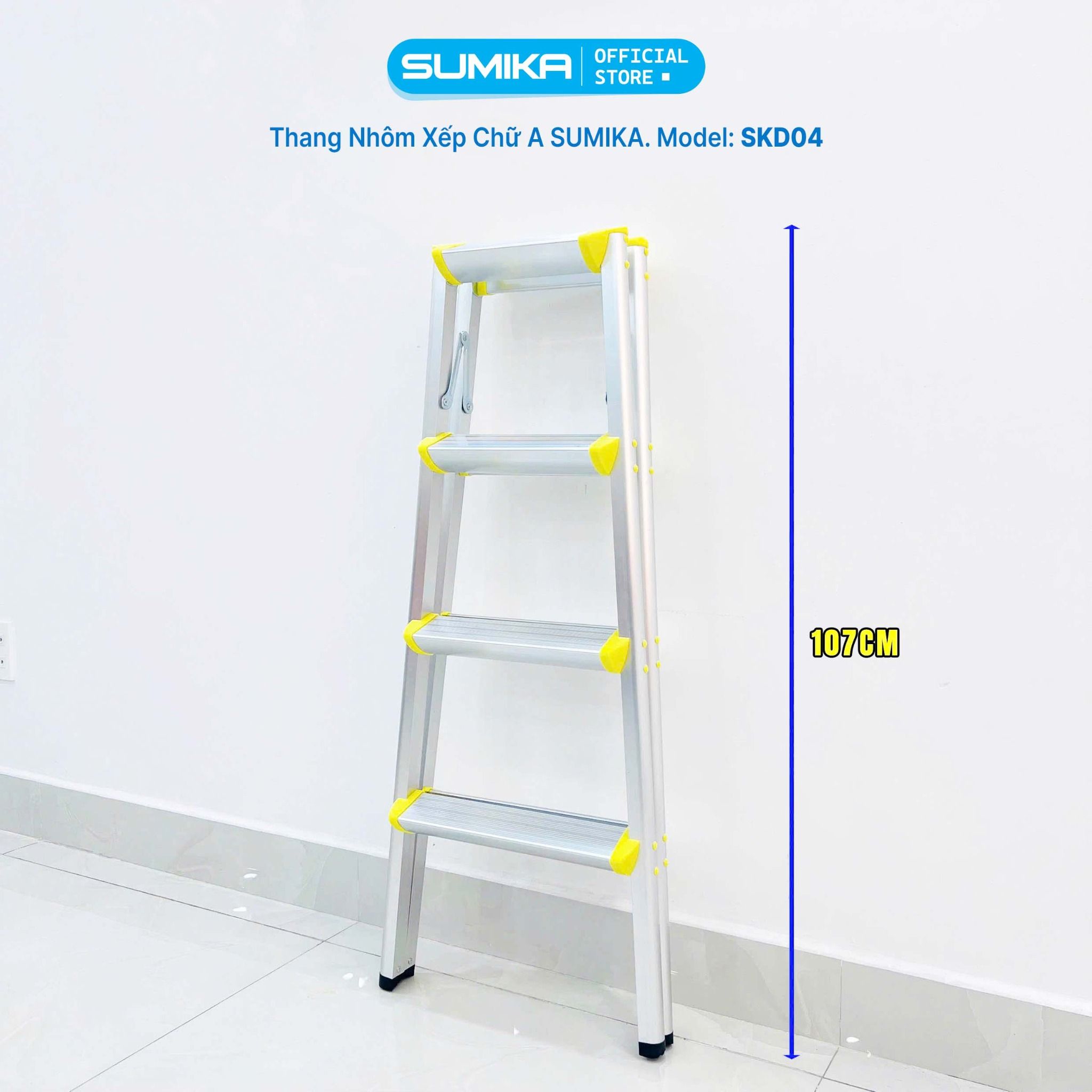 Thang nhôm xếp chữ A SUMIKA SKD04