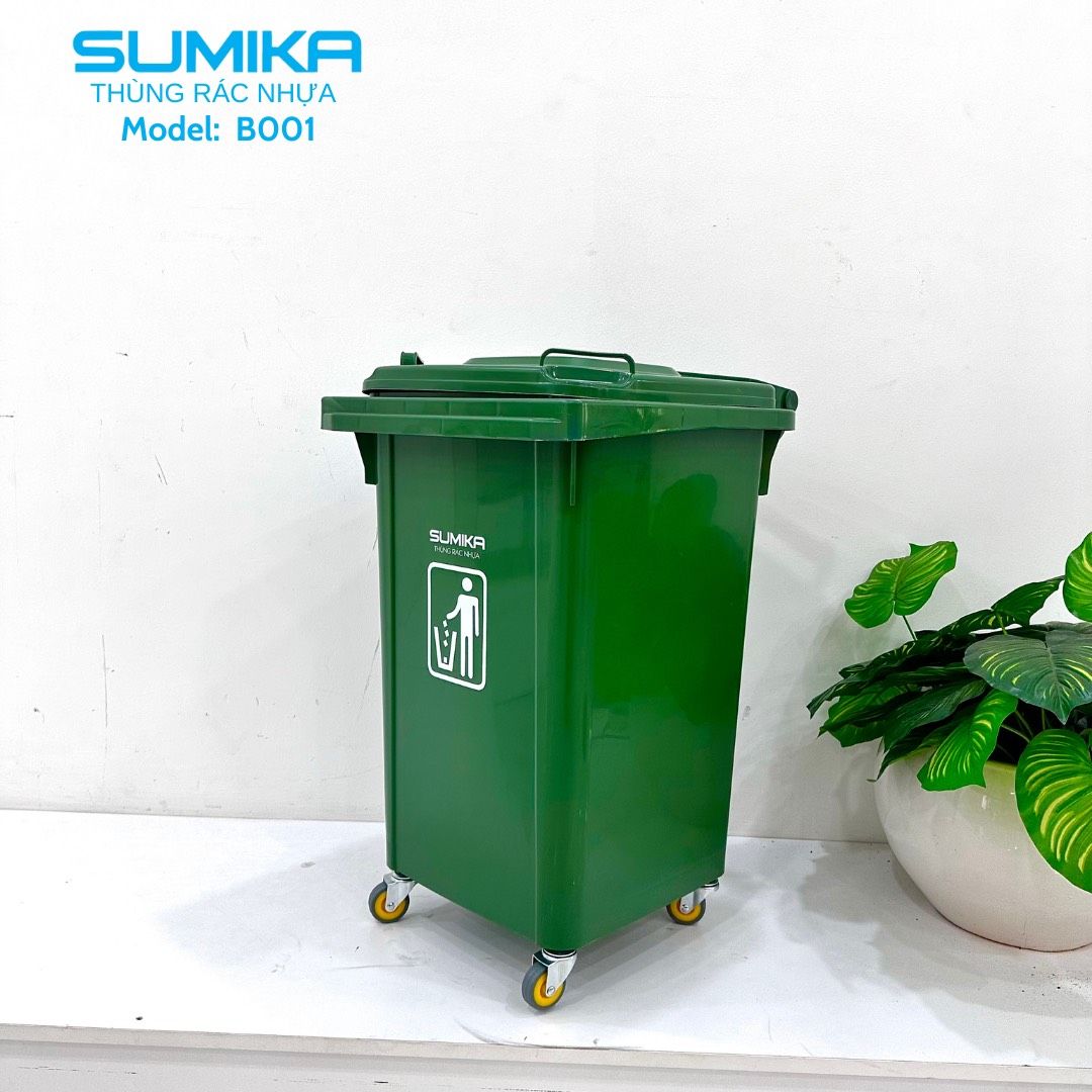 Thùng rác nhựa gia đình SUMIKA B001