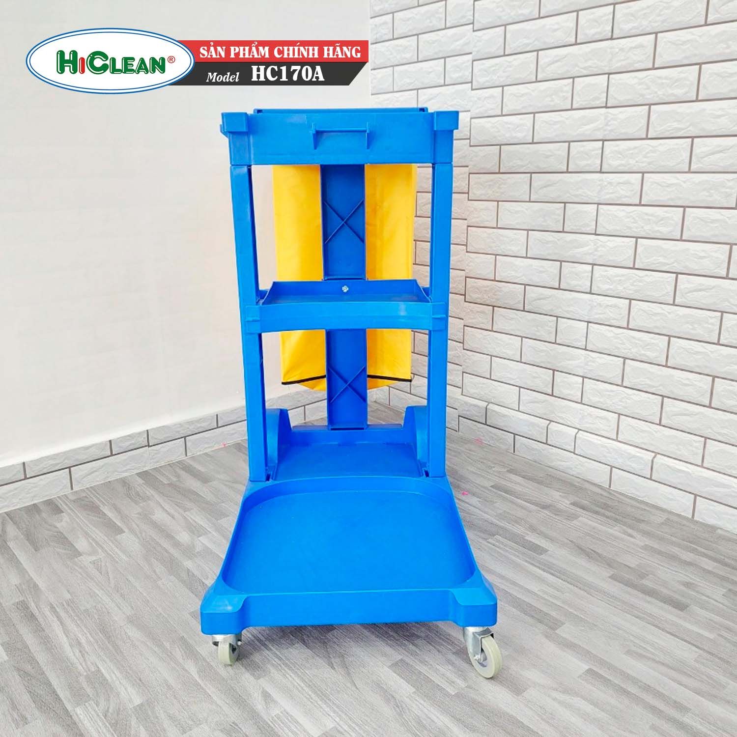 Xe đẩy vệ sinh HiClean HC170A
