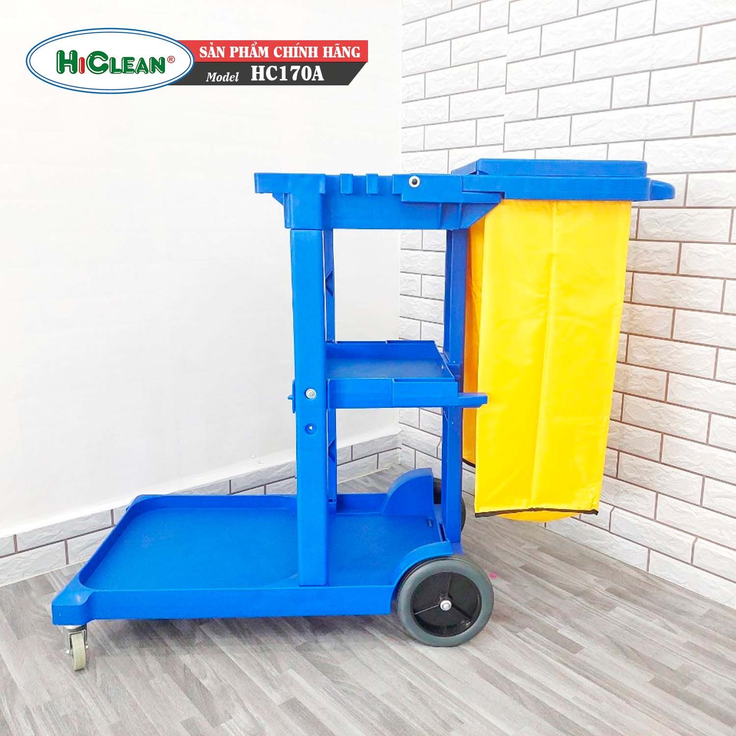 Xe đẩy vệ sinh HiClean HC170A