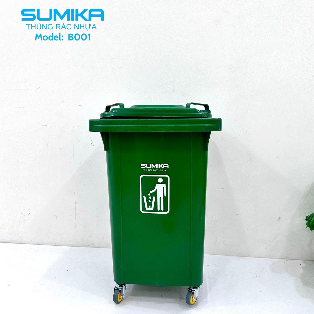 Thùng rác nhựa gia đình SUMIKA B001
