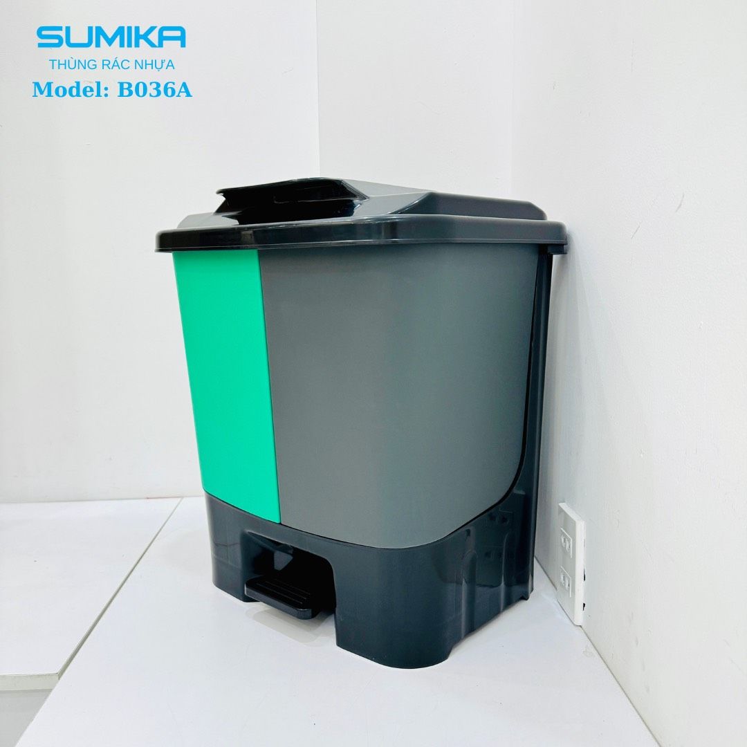 Thùng rác nhựa gia đình SUMIKA B036A