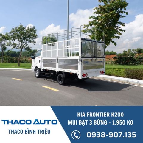 Xe tải KIA Frontier K200 | Mui bạt 5 bửng | 1.95 tấn 