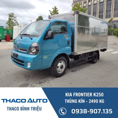 Xe tải KIA Frontier K250 | Thùng kín | 2.49 tấn 