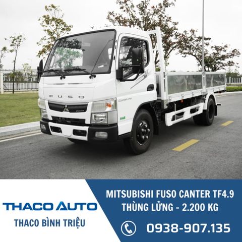  XE TẢI MITSUBISHI FUSO CANTER TF4.9 - THÙNG LỬNG 