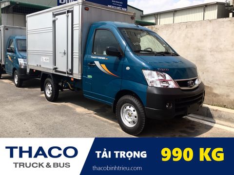  THACO TOWNER 990 - THÙNG KÍN - TẢI TRỌNG 990 KG 