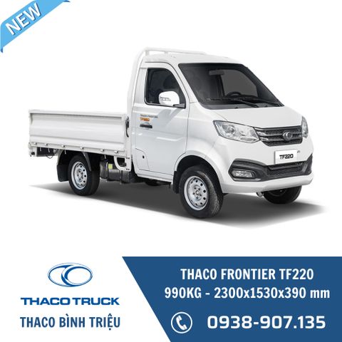 THACO FRONTIER TF220 | THÙNG LỬNG | 990KG