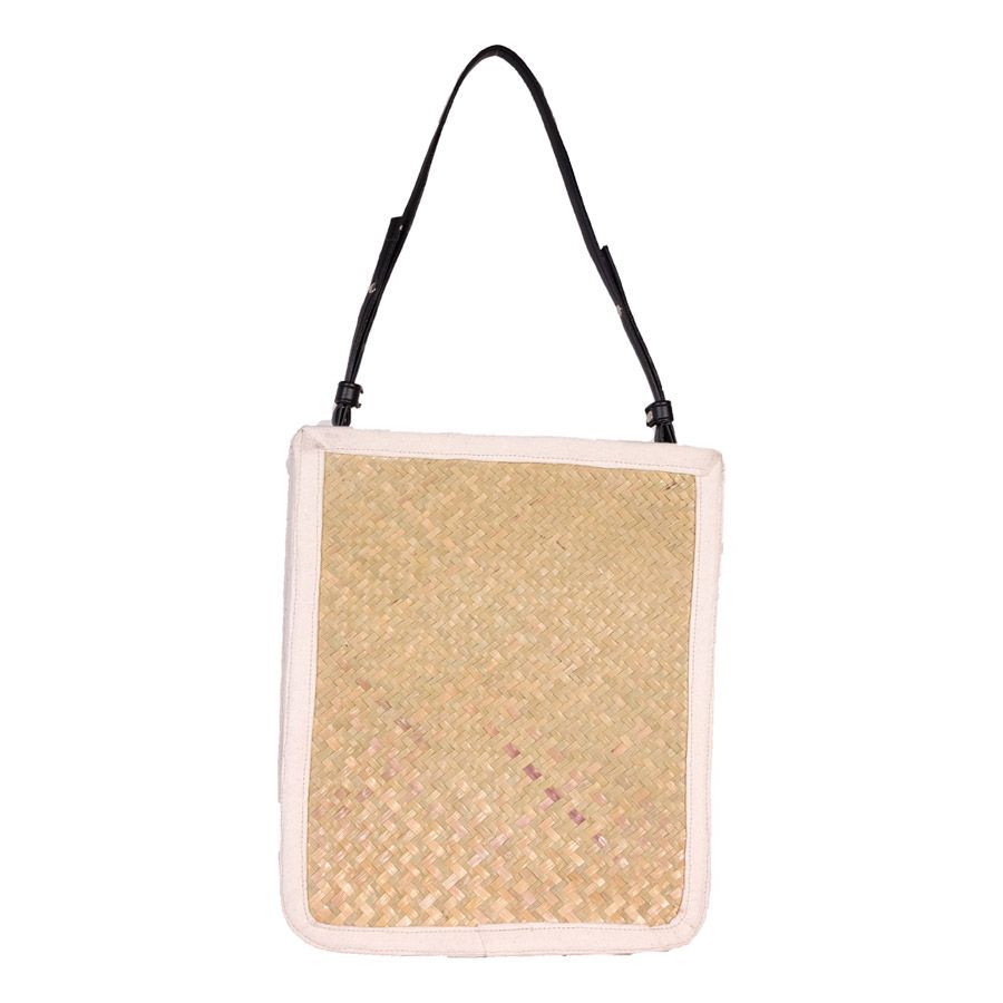 Túi tote viền trắng
