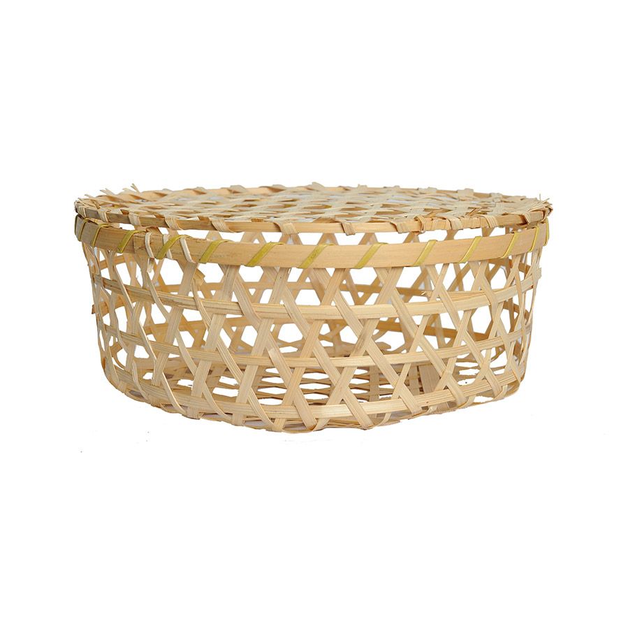 Rổ tre có nắp