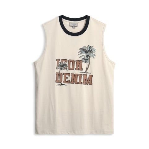 Áo Tanktop Nam Coconut Tree Vintage