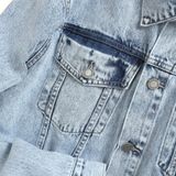 Áo Khoác Jean Nam Vải Denim Basic