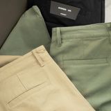 Quần Kaki Nam Ống Suông Basic Trousers Form Straight