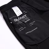 Quần Short Smart Jean Nam Black-Grey Form Smart Fit